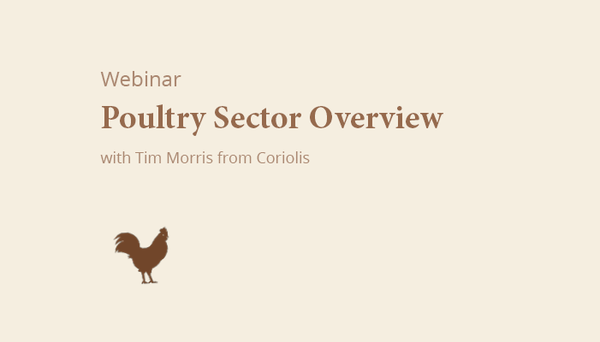 Poultry Sector Overview - Webinar Recording